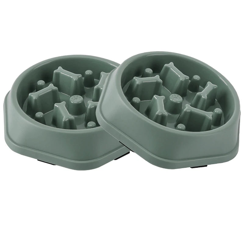 Slow feeder pet bowl