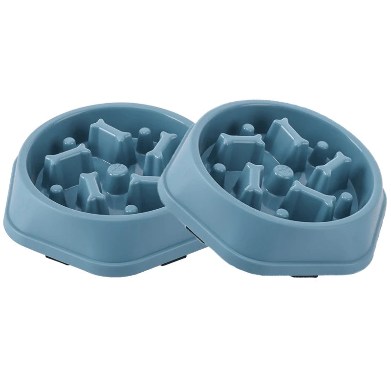 Slow feeder pet bowl