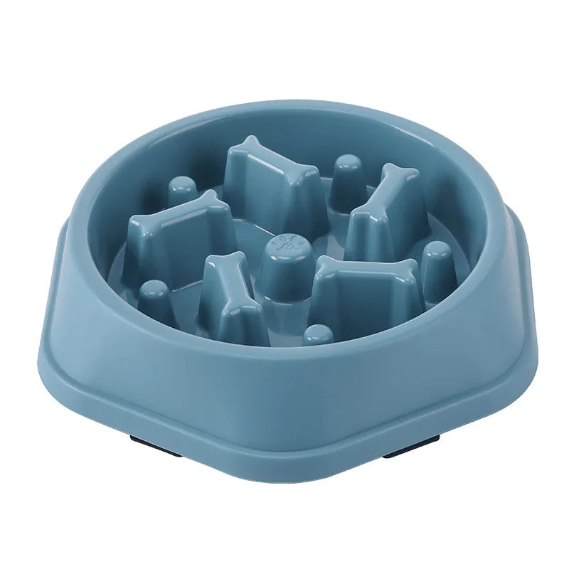 Slow feeder pet bowl