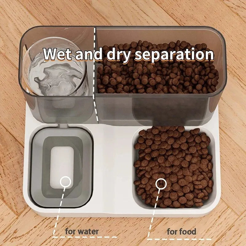 Pet food and water dispenser