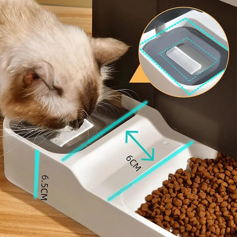 Pet food and water dispenser