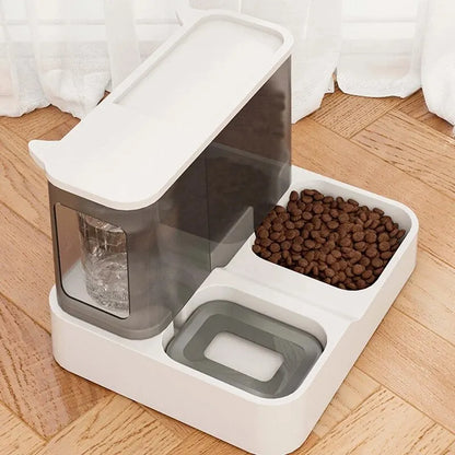 Pet food and water dispenser